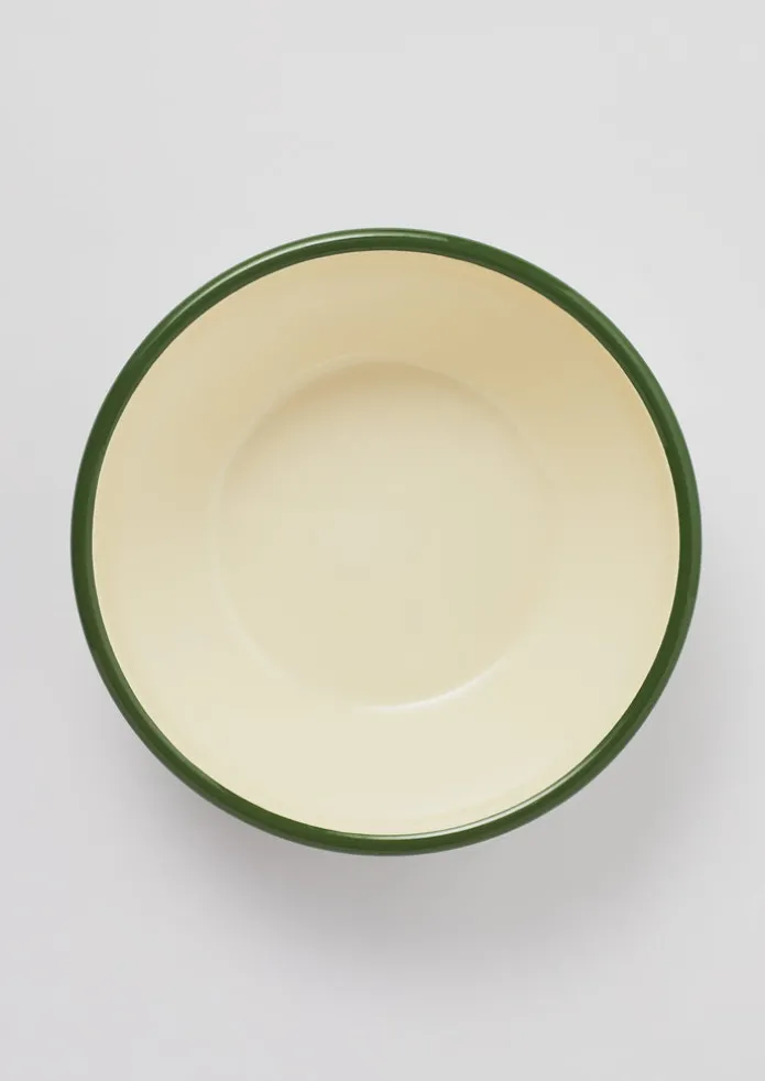 Enamel Salad Bowl