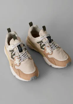 Flower Mountain Yamano Kaiso Panelled Trainers