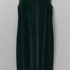 Fluid Silk Velvet Dress