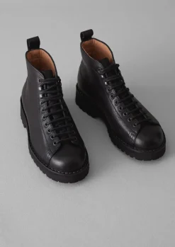 Fracap Leather Monkey Boots