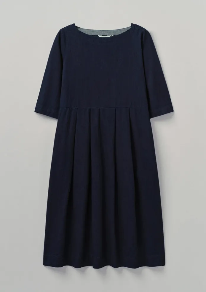 Franca Indigo Twill Dress