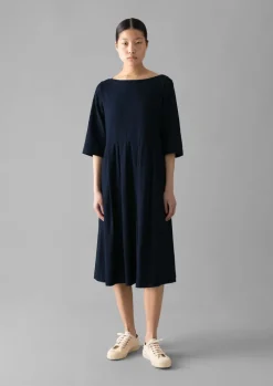 Franca Indigo Twill Dress