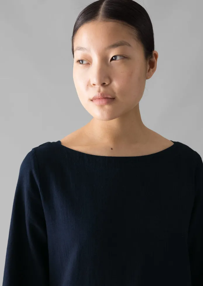 Franca Indigo Twill Dress