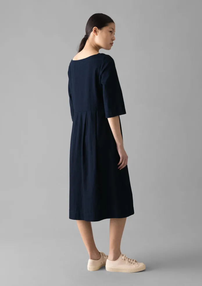 Franca Indigo Twill Dress