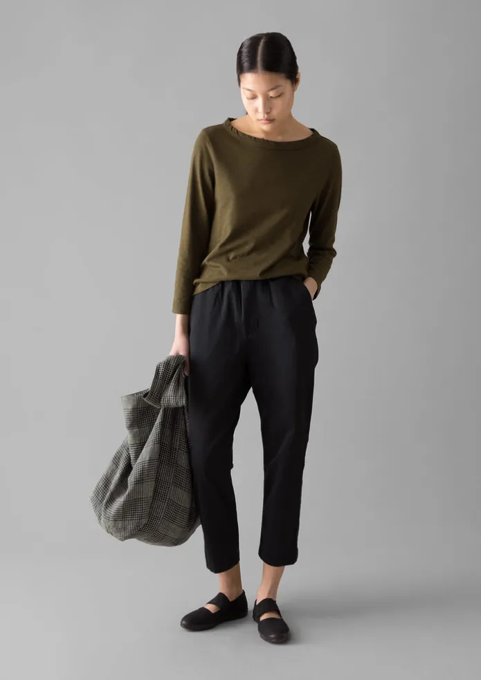 Gabi Cotton Pull On Trousers