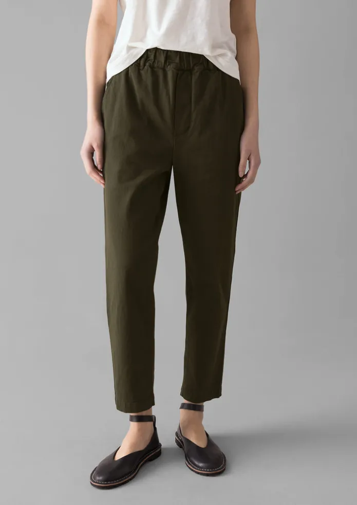 Gabi Cotton Pull On Trousers