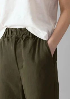 Gabi Cotton Pull On Trousers