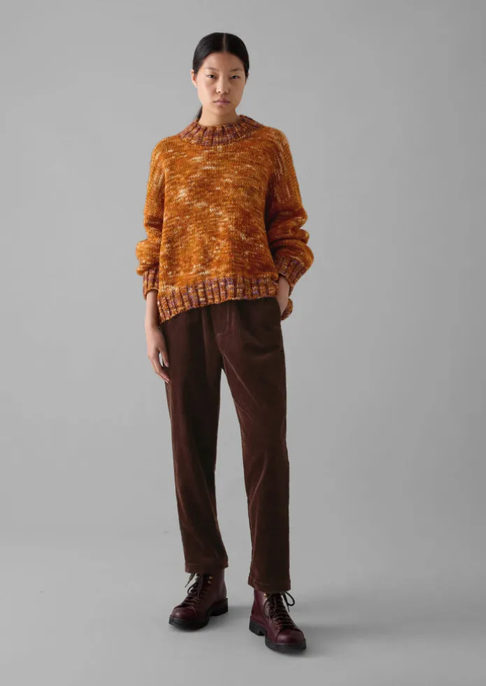 Gabi Organic Cord Pull On Trousers