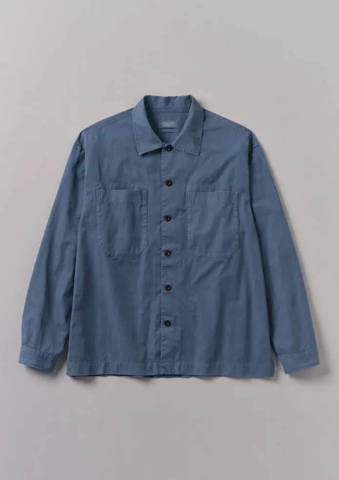 Garment Dyed Cotton Twill Shirt