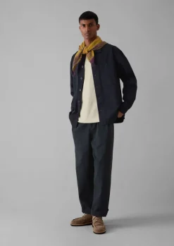 Garment Dyed Cotton Twill Shirt