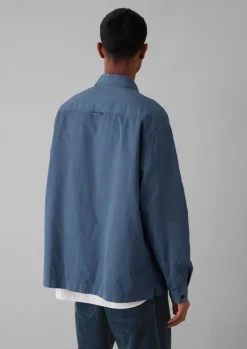Garment Dyed Cotton Twill Shirt