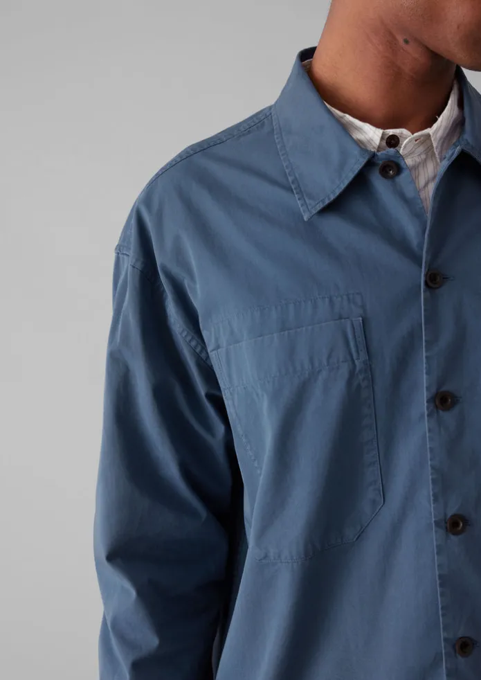 Garment Dyed Cotton Twill Shirt