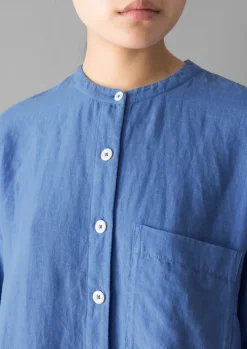 Garment Dyed Linen Oversized Shirt