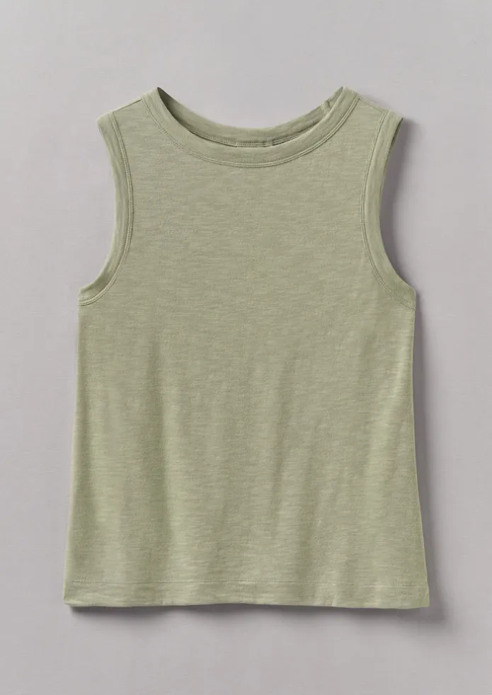 Garment Dyed Organic Cotton Tank Top