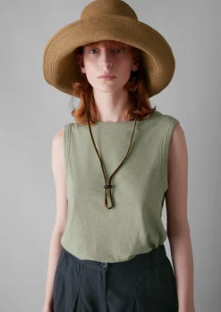 Garment Dyed Organic Cotton Tank Top