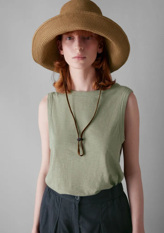 Garment Dyed Organic Cotton Tank Top