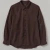 Garment Dyed Point Collar Shirt
