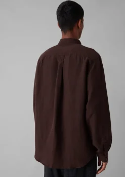 Garment Dyed Point Collar Shirt