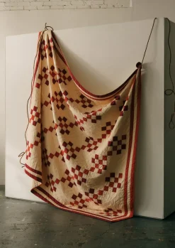 Geo Block Patchwork Cotton Quilt