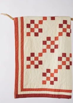 Geo Block Patchwork Cotton Quilt