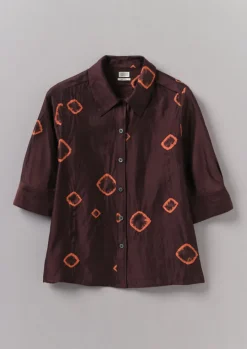 Gia Hand Bandhini Silk Shirt