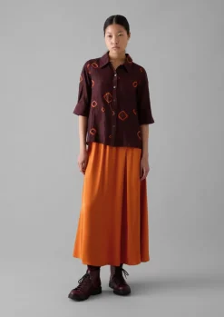 Gia Hand Bandhini Silk Shirt