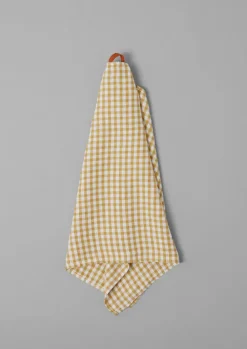 Gingham Linen Tea Towel