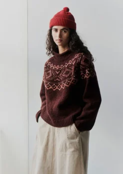 Graphic Yoke Sweater