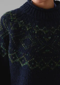 Graphic Yoke Sweater