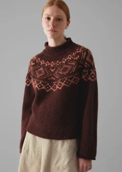 Graphic Yoke Sweater