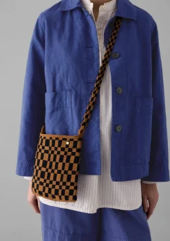 Guanabana Woven Pouch Bag