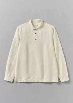 Half Placket Linen Shirt