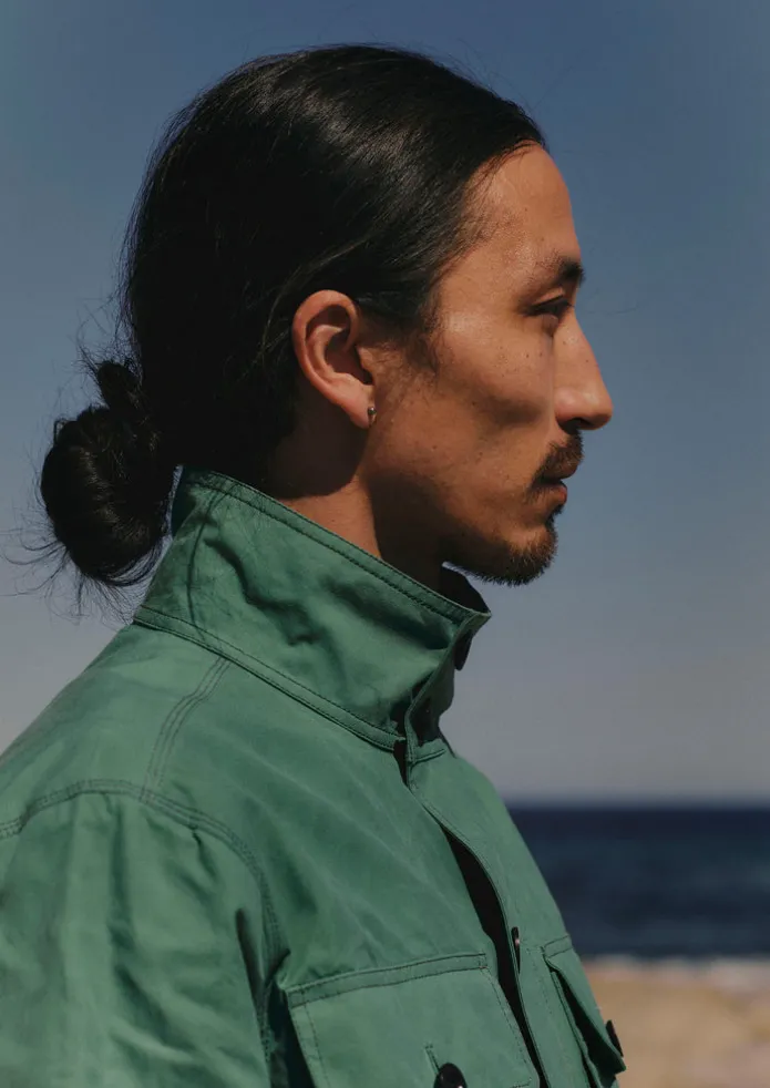 Halley Stevensons Waxed Cotton Coat