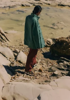 Halley Stevensons Waxed Cotton Coat