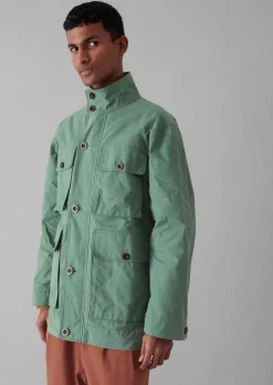 Halley Stevensons Waxed Cotton Coat