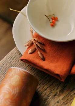 Hammered Metal Sprig Decoration