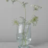 Hand Blown Footed Vase