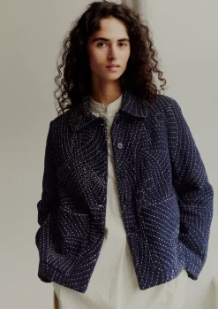 Hand Embroidered Kantha Jacket