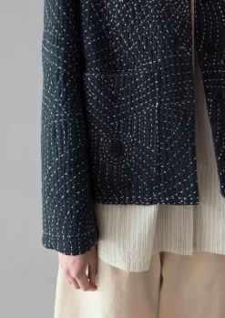 Hand Embroidered Kantha Jacket