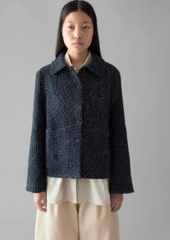 Hand Embroidered Kantha Jacket