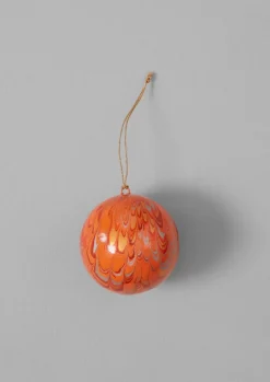 Hand Marbled Bauble