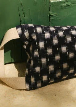 Hand Woven Ikat Cotton Draught Excluder