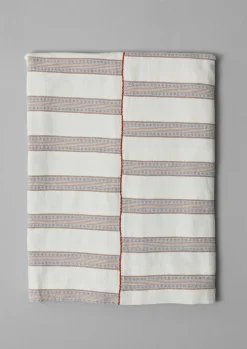 Hand Woven Stripe Tablecloth