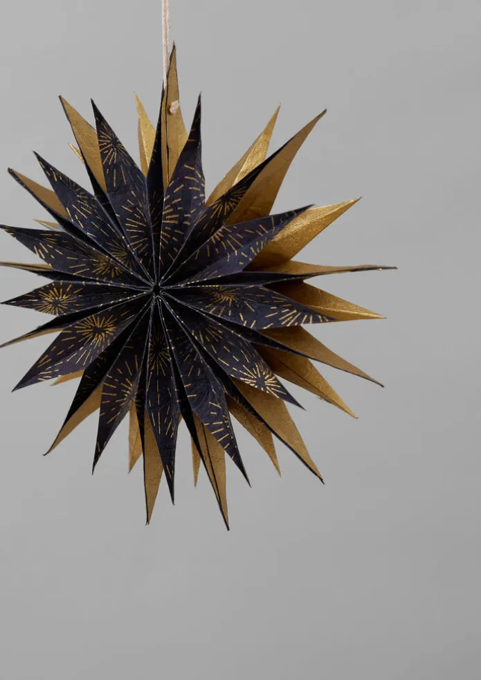 Hanging Lokta Paper Star Set