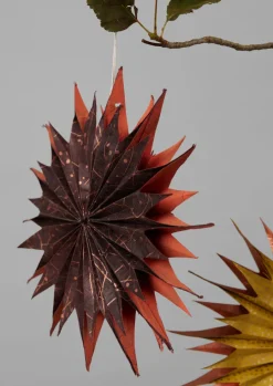 Hanging Lokta Paper Star Set