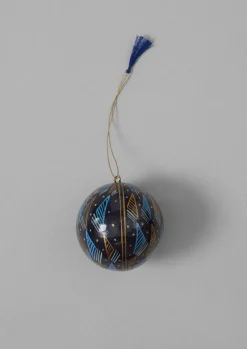 Harp Hand Painted Bauble