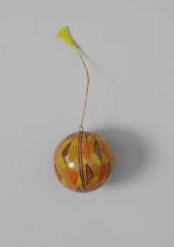 Harp Hand Painted Bauble