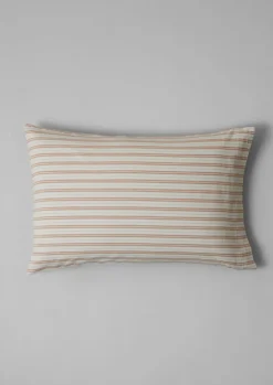 Ines Flannel Stripe Cotton Housewife Pillowcase Set