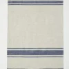 Irregular Stripe Linen Tea Towel