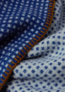 Jacquard Dot Wool Blanket